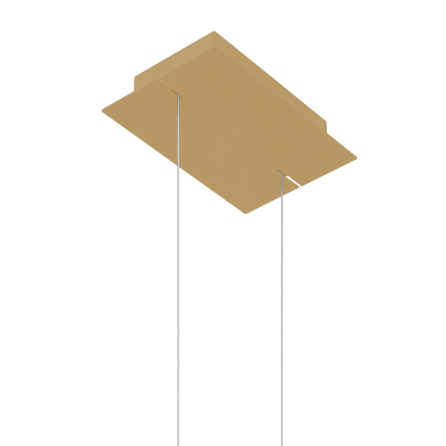 Thoro TH.220 - LED luster na sajli RIO LED/30W/230V CRI 90 3000K prečnik 55 cm zlatna