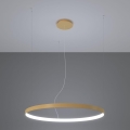 Thoro TH.223 - LED luster na sajli RIO LED/21W/230V CRI 98 4000K prečnik 55 cm zlatni