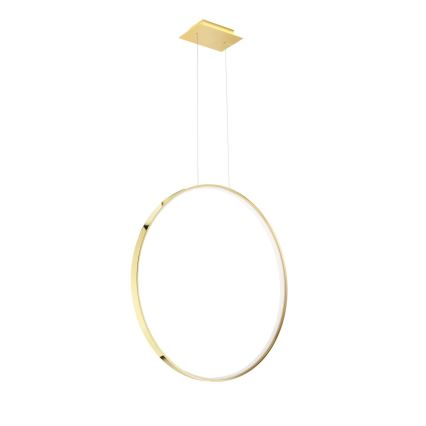 Thoro TH.248 - LED luster na sajli RIO LED/50W/230V CRI 90 3000K prečnik 78 cm zlatna
