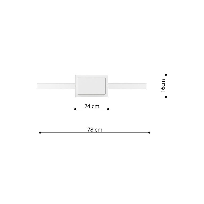 Thoro TH.248 - LED luster na sajli RIO LED/50W/230V CRI 90 3000K prečnik 78 cm zlatna