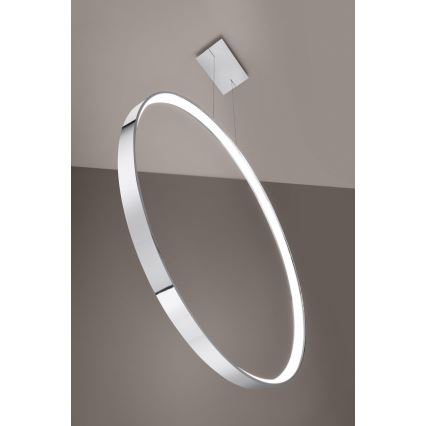 Thoro TH.249 - LED luster RIO na sajli, LED 50W/230V, CRI 90, 4000K, prečnik 78 cm, sjajni hrom