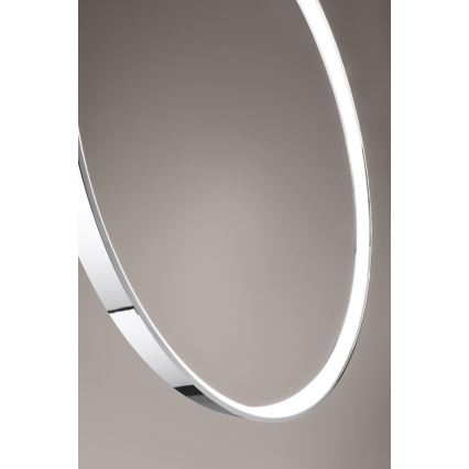Thoro TH.249 - LED luster RIO na sajli, LED 50W/230V, CRI 90, 4000K, prečnik 78 cm, sjajni hrom