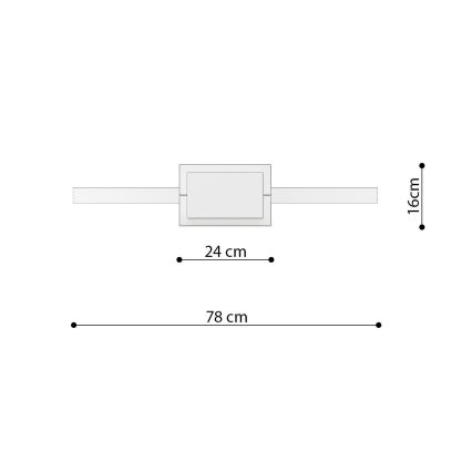 Thoro TH.249 - LED luster RIO na sajli, LED 50W/230V, CRI 90, 4000K, prečnik 78 cm, sjajni hrom