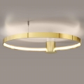 Thoro TH.252 - LED plafonska lampa RIO LED/50W/230V CRI 90 3000K prečnik 78 cm zlatna