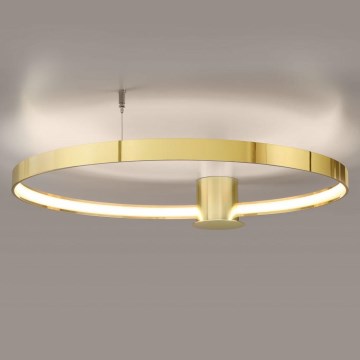 Thoro TH.252 - LED plafonska lampa RIO LED/50W/230V CRI 90 3000K prečnik 78 cm zlatna