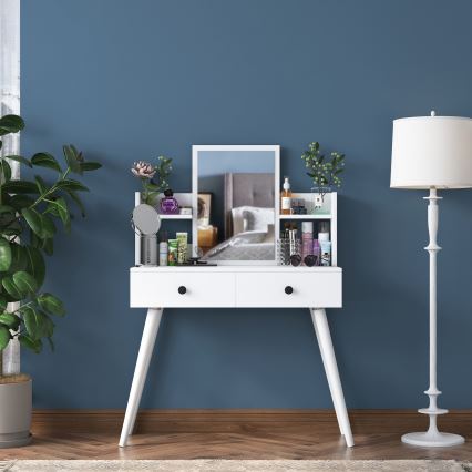 Toaletni stočić 111,8x97,8 cm beo