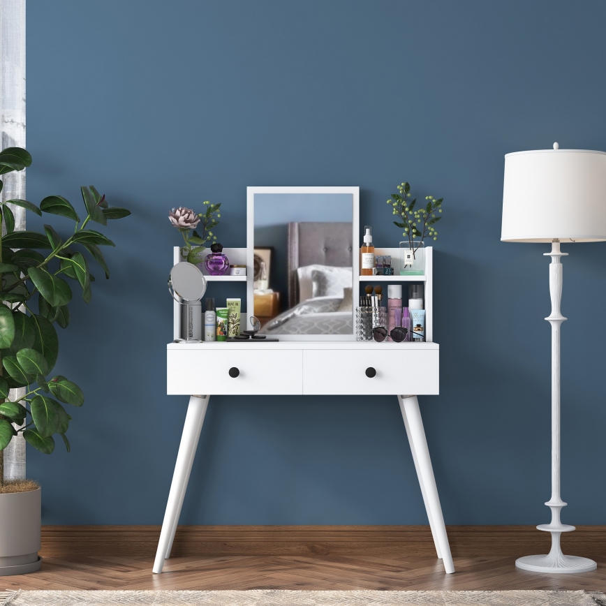 Toaletni stočić 111,8x97,8 cm beo