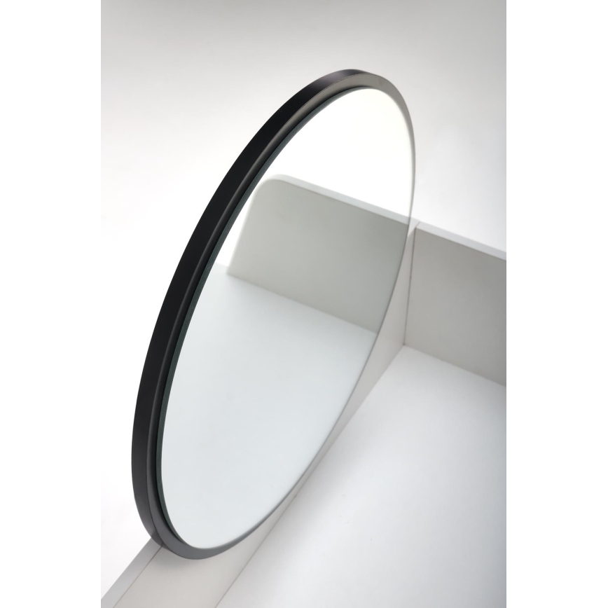 Toaletni stočić AGNES 120x80 cm beli/crni