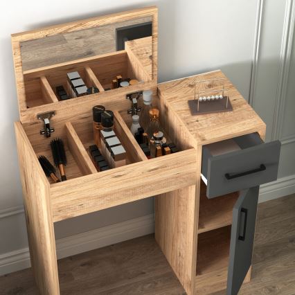 Toaletni stočić INCI 108,8x77 cm borovina atlantic/antracit