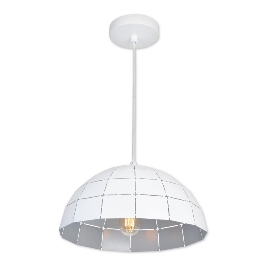 Top Light Apolo 30B - Luster na sajli APOLO 1xE27/40W/230V bela/srebrna