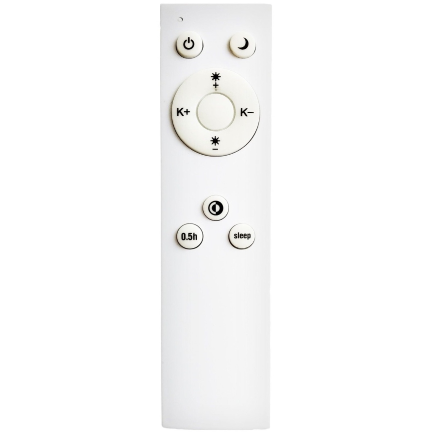 Top Light - LED prigušiva plafonska svetiljka za kupatilo PETAL LED/48W/230V IP44 3000-6500K prečnik 48 cm bela + daljinski upravljač