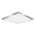 Top Light - LED plafon za kupatilo SILVER LED/24W/230V IP44 3000/4000/6500K 38x38 cm mat hrom