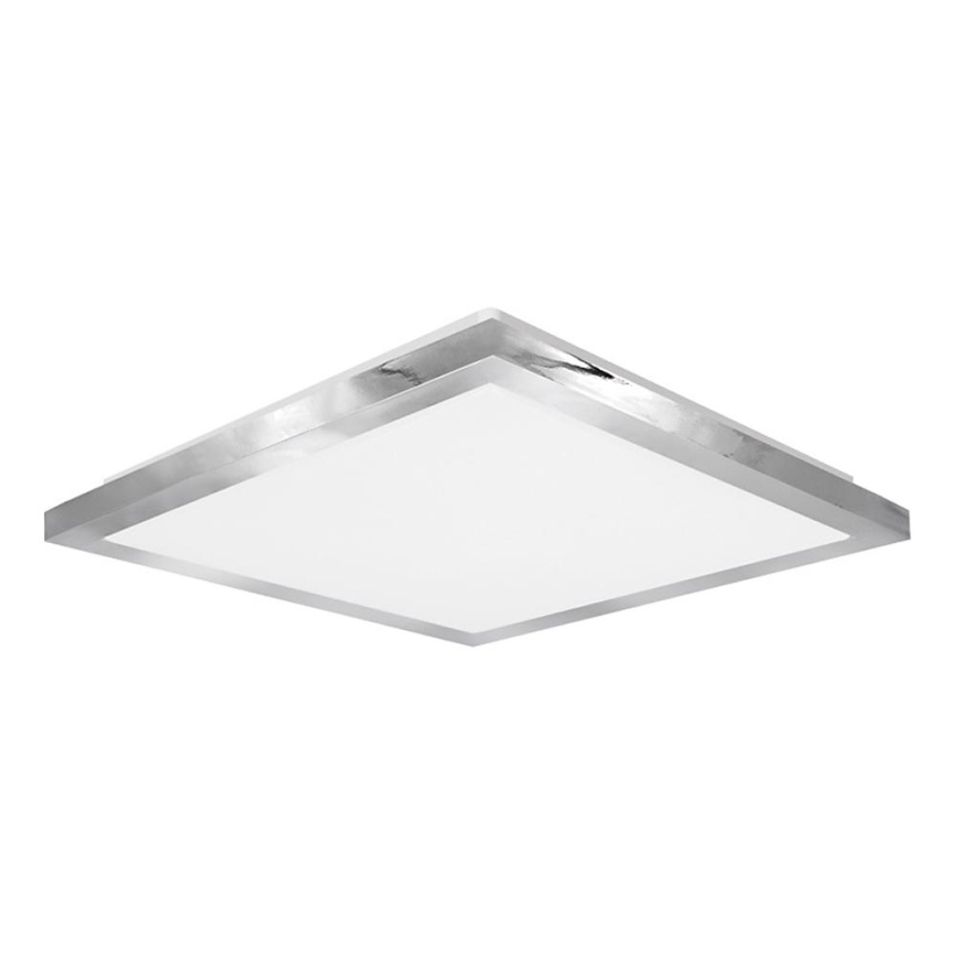 Top Light - LED plafonska svetiljka za kupatilo SILVER LED/10W/230V IP44 3000/4000/6500K 28x28 cm mat hrom