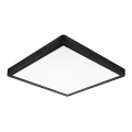 Top Light - LED plafonsko svetlo REVIT LED/24W/230V 3000/4000/6500K 30x30 cm crno