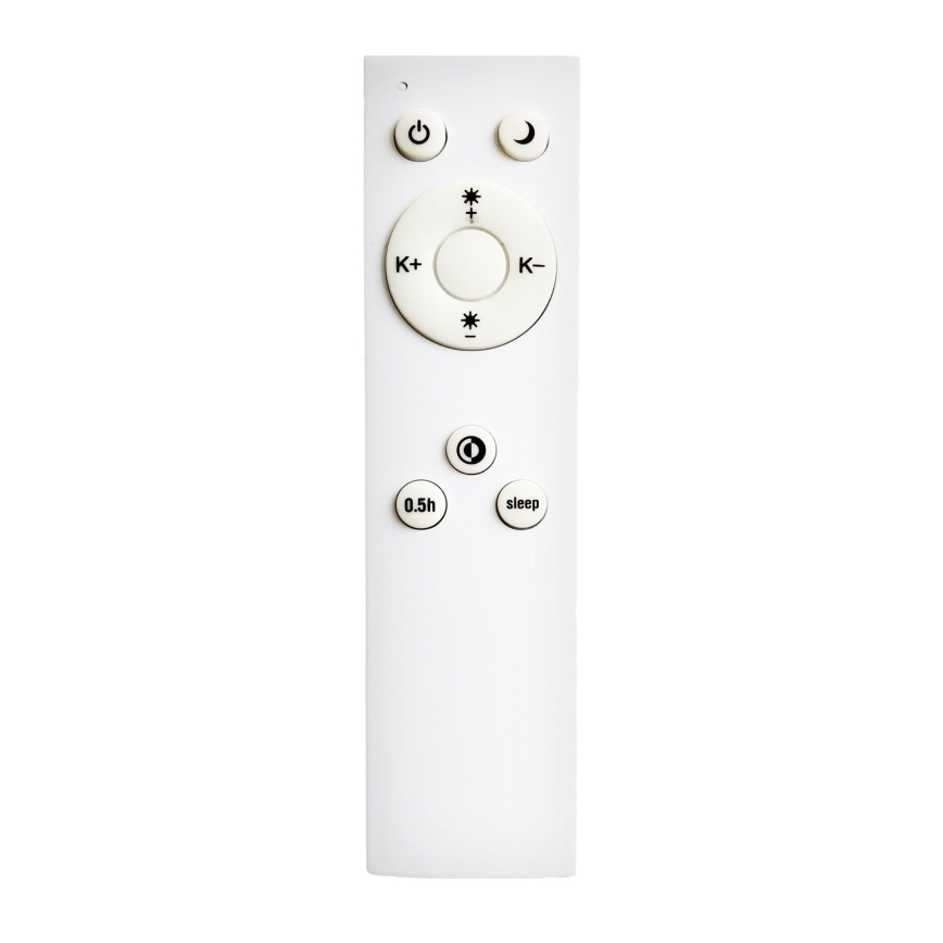 Top Light - LED stropna svetiljka REVIT, prigušiva, LED/36W/230V 3000-6500K 40x40 cm bela + daljinski upravljač