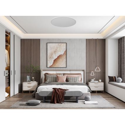 Top Light - LED prigušiva stropna svetiljka REVIT LED/50W/230V 3000-6500K + daljinski upravljač