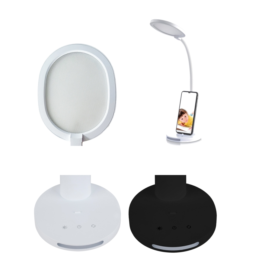 Top Light - LED prigušiva dodirna stona lampa VIOLA LED/12W/230V 2700-6500K crna
