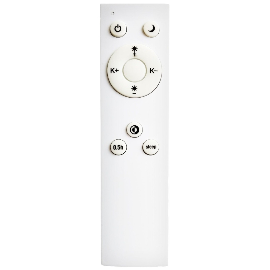 Top Light - LED prigušiva luster na sajli REVIT LED/50W/230V 3000-6500K prečnik 60 cm crna + daljinski upravljač