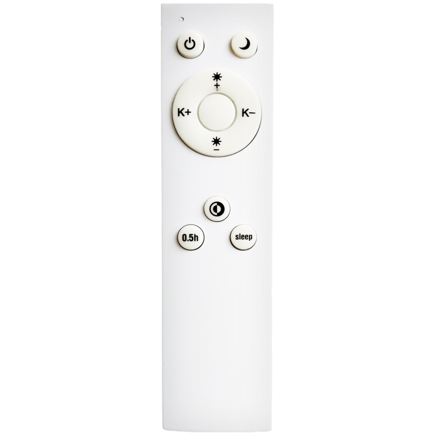Top Light - prigušiva LED luster na sajli SALERNO LED/60W/230V 3000-6500K prečnik 60 cm crna + daljinski upravljač