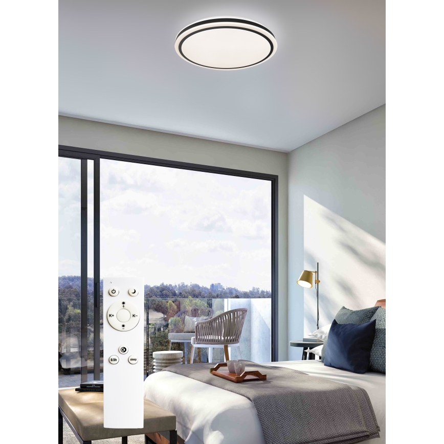 Top Light - LED prigušiva plafonska lampa ONYX LED/36W/230V 3000-6500K prečnik 38 cm + daljinski upravljač