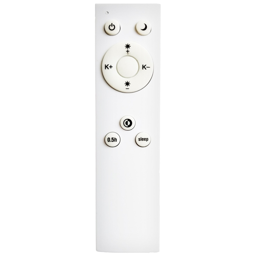 Top Light - prigušiva plafonska LED svetiljka SALERNO LED/60W/230V 3000-6500K, prečnik 60 cm, bela + daljinski upravljač