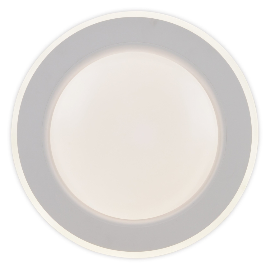 Top Light - LED prigušiva stropna svetiljka NORMAN LED/51W/230V Ø 39 cm bela + daljinski upravljač