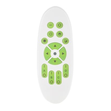 Top Light - LED prigušiva plafonska svetiljka NORMAN LED/51W/230V prečnika 39 cm crna + daljinski upravljač