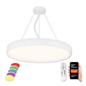 Top Light - LED RGB prigušiva luster na sajli METAL LED/60W/230V Wi-Fi Tuya bela + daljinski upravljač