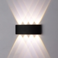 Top Light - LED spoljno zidno svetlo RAY LED/8W/230V IP44 4000K crna