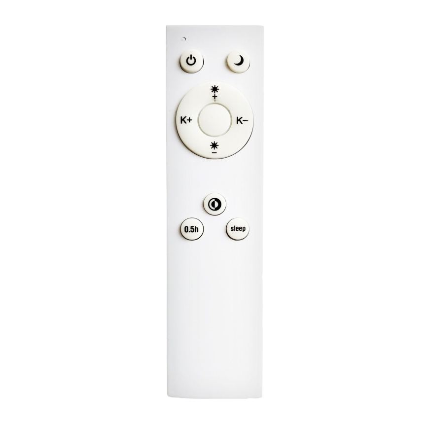 Top Light - LED prigušiva stropno svetlo REVIT LED/50W/230V 3000-6500K 50x50 cm bela + daljinski upravljač
