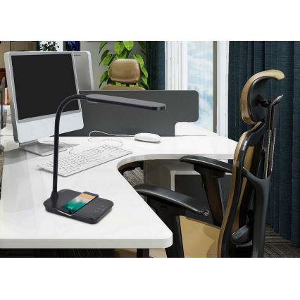 Top Light Luisa C - LED prigušiva stona lampa LUISA LED/5W/230V, crna