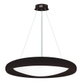 Top Light - prigušiva LED luster na sajli SALERNO LED/60W/230V 3000-6500K prečnik 60 cm crna + daljinski upravljač