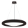 Top Light - prigušiva LED luster na sajli SALERNO LED/60W/230V 3000-6500K prečnik 60 cm crna + daljinski upravljač
