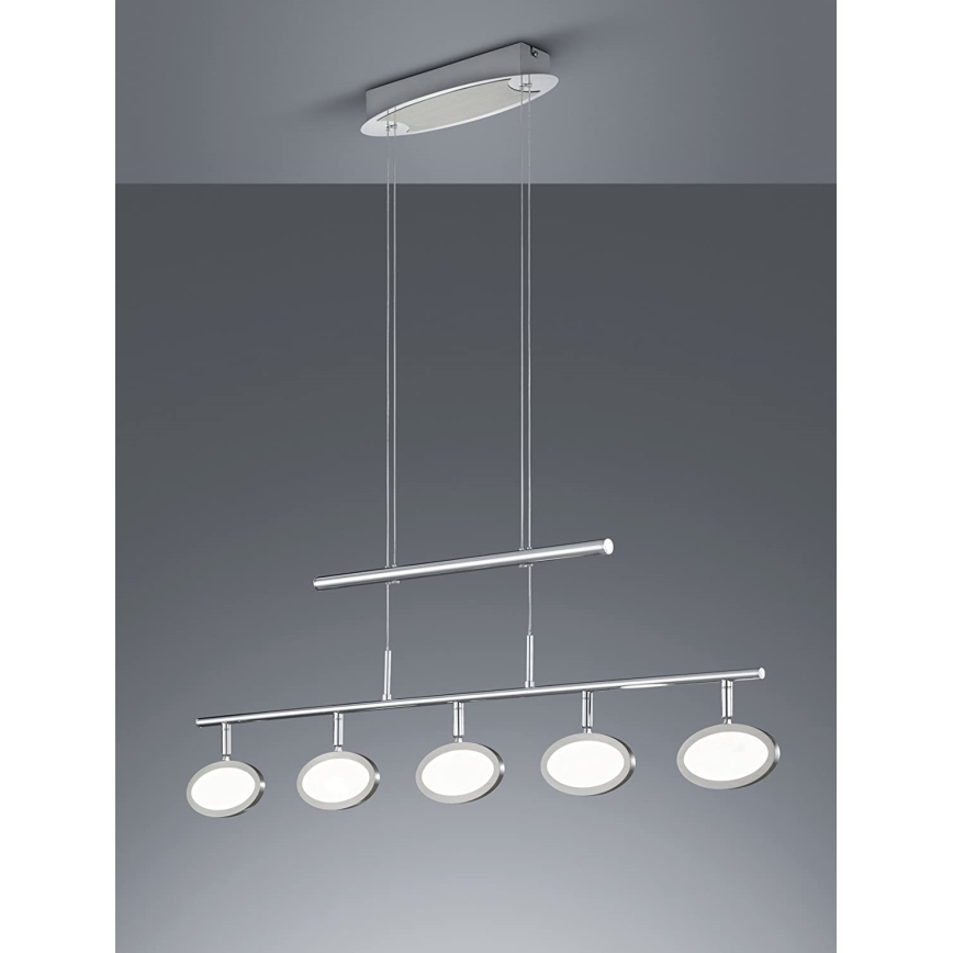 Trio - LED luster na sajli DUELLANT 5xLED/4,3W/230V