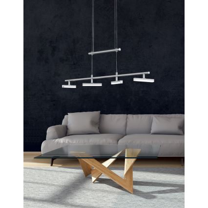 Trio - LED prigušiva luster na sajli OPIUM 4xLED/4,5W/230V