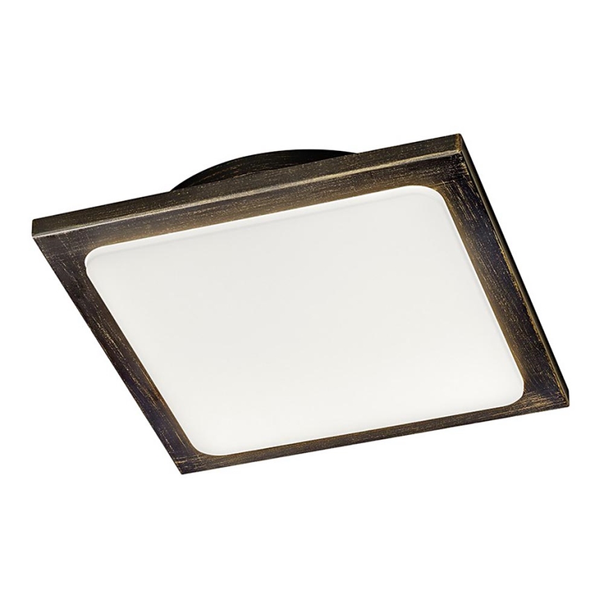 TRIO - LED prigušiva plafonska svetiljka DENVER 1xLED/20W/230V patina