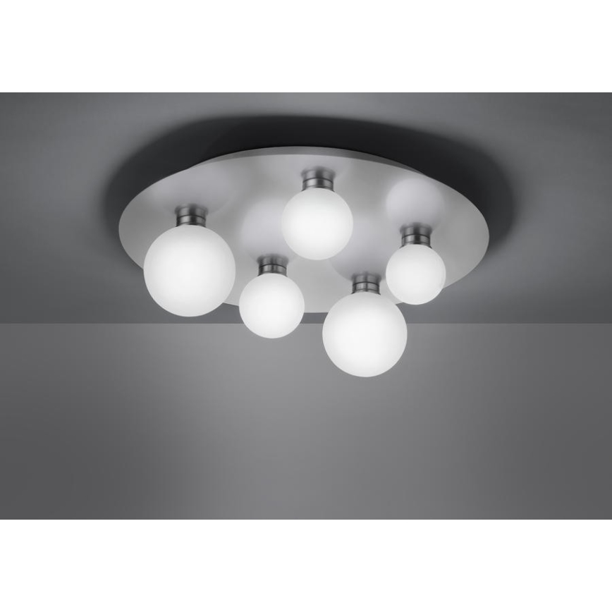 Trio - LED RGB prigušiva plafonska svetiljka DICAPO 5xLED/3W/230V 3000-5000K + daljinski upravljač