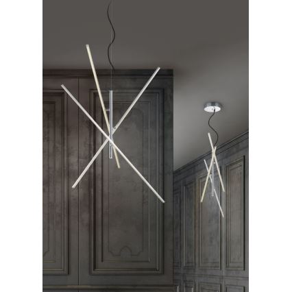 Trio - prigušiva LED luster na sajli TIRIAC 3xLED/8,5W/230V