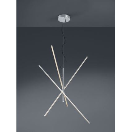 Trio - prigušiva LED luster na sajli TIRIAC 3xLED/8,5W/230V