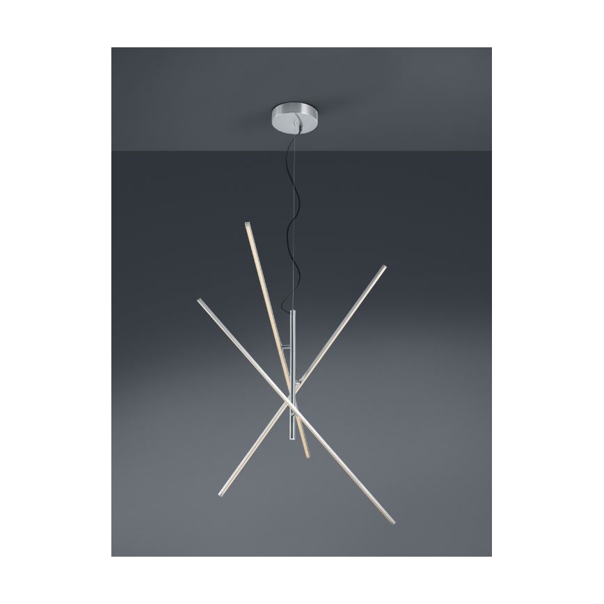 Trio - prigušiva LED luster na sajli TIRIAC 3xLED/8,5W/230V