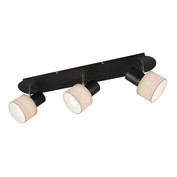 Trio - reflektorsko svetlo WAILER 3xGU10/5W/230V crno