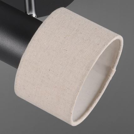 Trio - Spot svetiljka WAILER 2xGU10/5W/230V crna