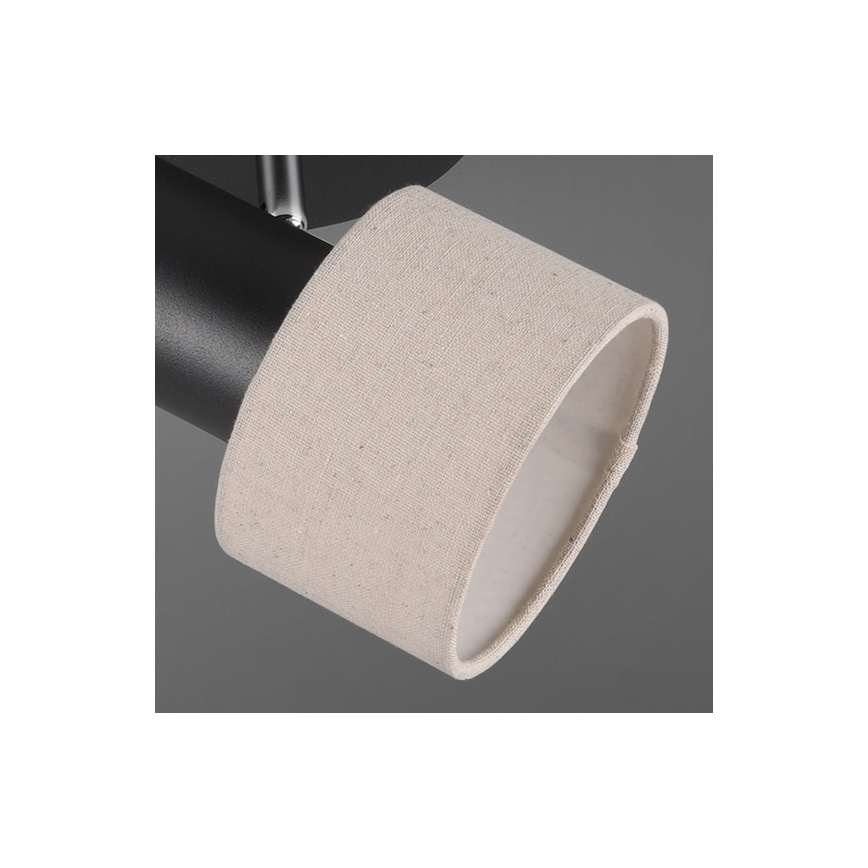 Trio - Spot svetiljka WAILER 2xGU10/5W/230V crna