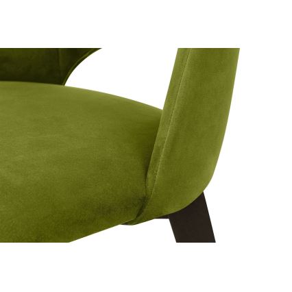 Trpezarijska stolica BOVIO 86x48 cm svetlo zelena/buk