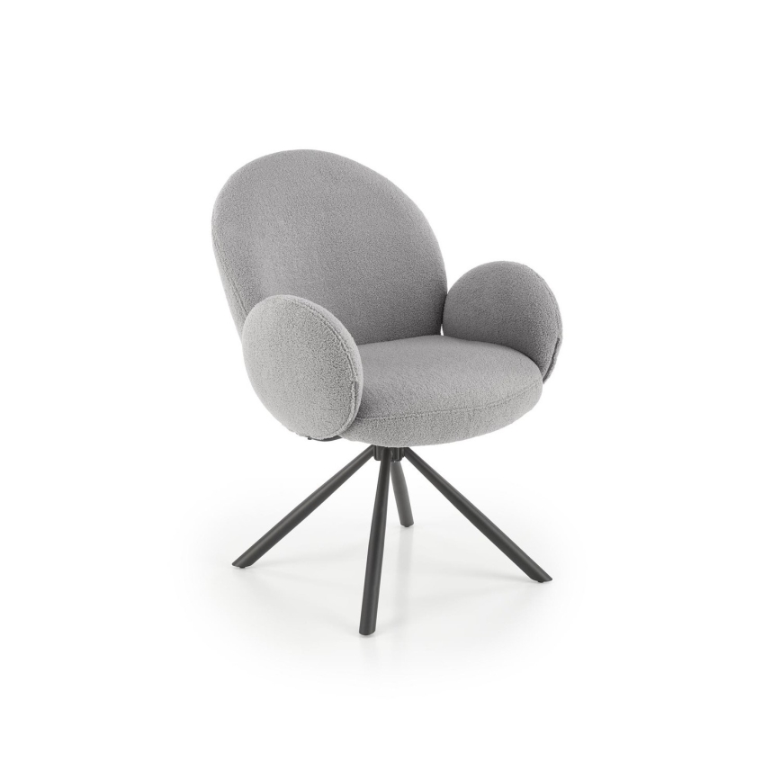 Trpezarijska stolica KIVA 1 kom siva