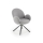 Trpezarijska stolica KIVA 1 kom siva