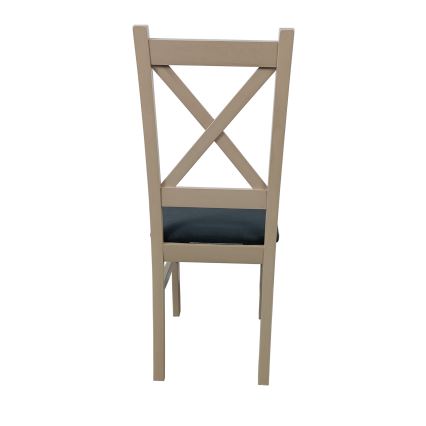 Trpezarijska stolica NATE hrast sonoma/crna