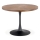 Trpezariski sto CARMELO 75x100 cm crno/braon