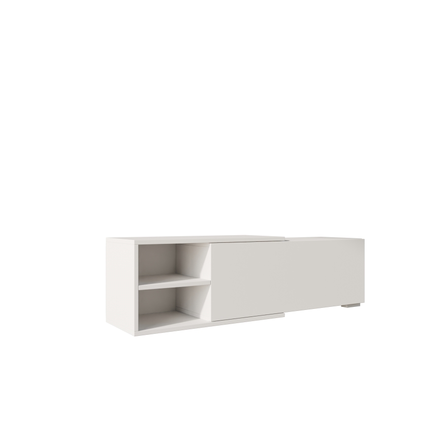 TV komoda CLIF 40x180 cm bela