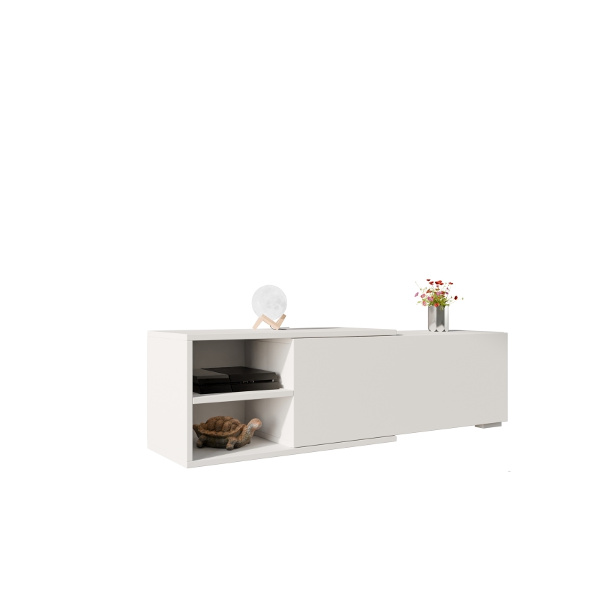 TV komoda CLIF 40x180 cm bela